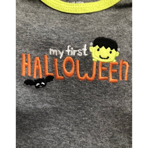 My First Halloween 6M Outfit nwt pants & ls onesie set - Picture 2 of 7
